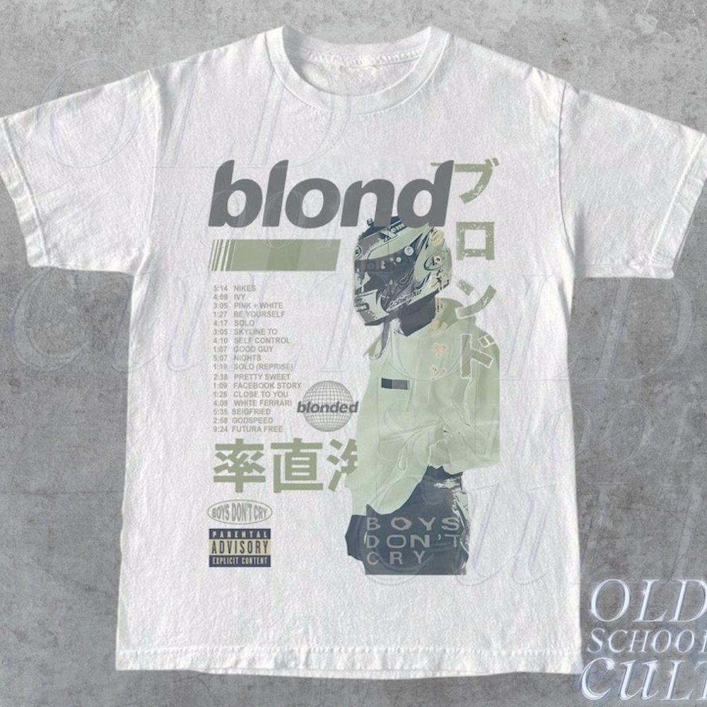Frank Ocean Blond Album T-Shirt  Frank Blond Vintage 90S Style Graphic Shirt